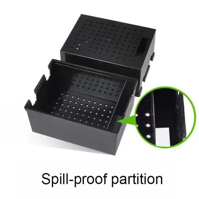 Aquarium External Filter Box for Pump Water Box for Upper Filtration Drip Circulation System Filter Container for Fish Tank