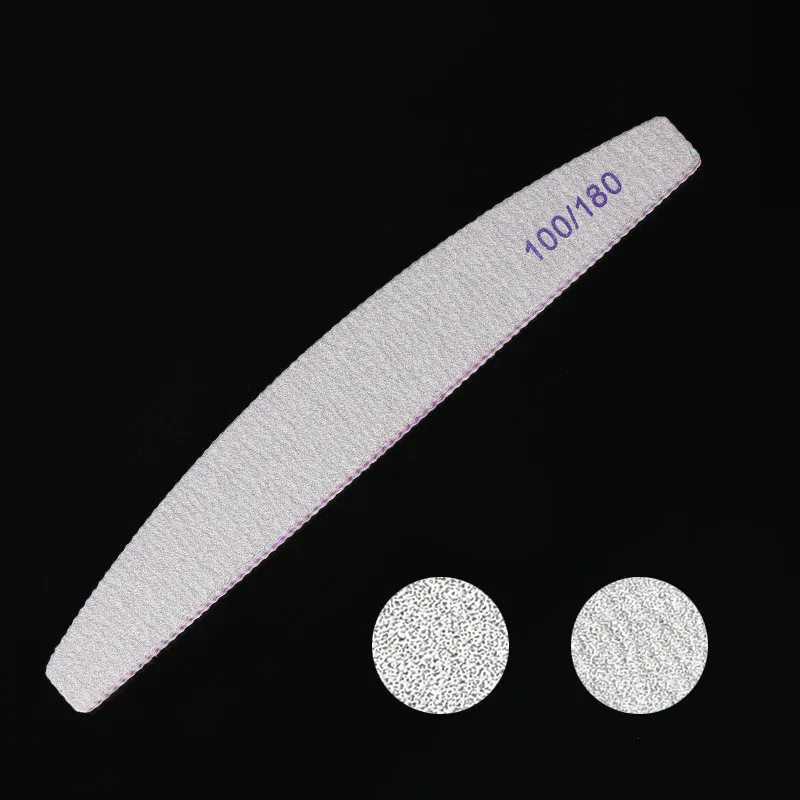 10 double-sided enamel nail files for nail sanding machines 100/180 nail art tools W240829