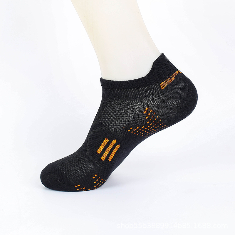 Men's women's summer thin spring and autumn boat sports running basketball socks, short tube socks