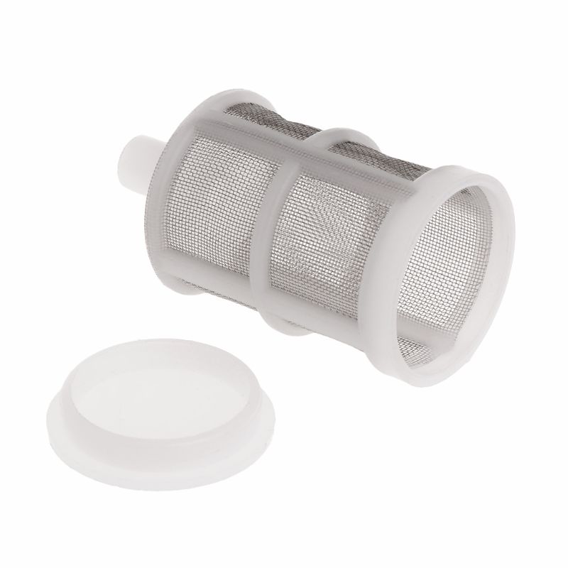 Water Pump Filters Stainless Steel Mesh Cover Aquarium Filter Accessories Suitable for 0.28in or 0.47in ID Tube Hose B03E
