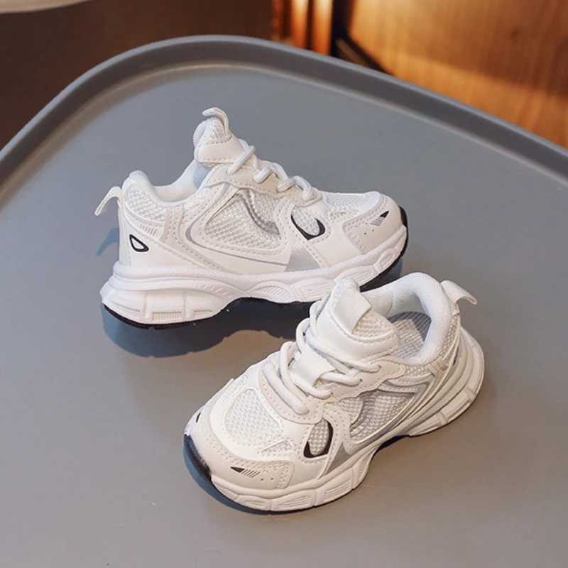 Kids Sneakers Mesh Breathable Casual Shoes Boy Soft Sole Anti Slip Running Shoes School Girls Lightweight Tennis Shoes sneakers XJ250628