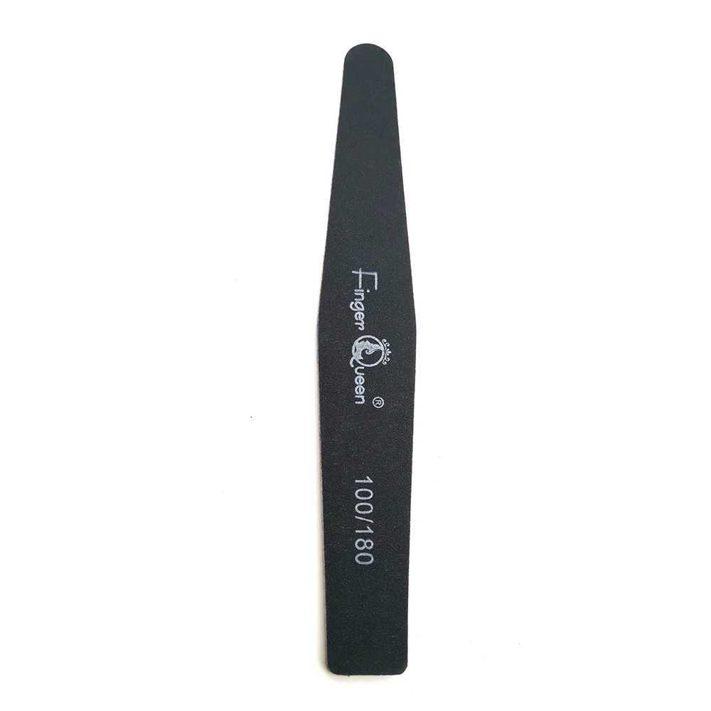 Professional nail file 100/180 sandpaper sturdy thick nail file nail accessories nail buffer polishing machine tool W240829