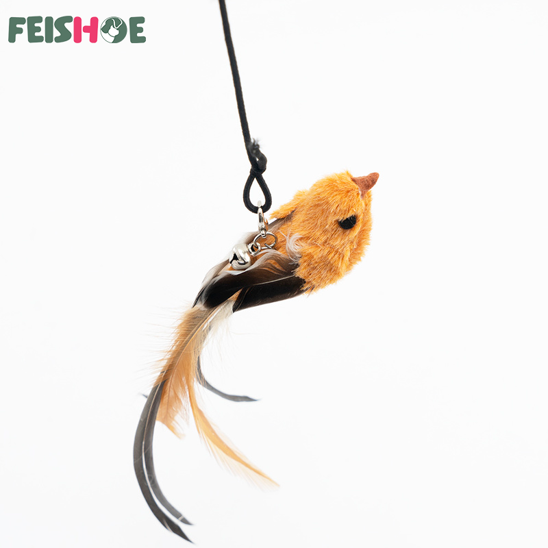Simulation Cat Toy Retractable Hanging Door Type Cat Scratch Rope Mouse Cat Self-hey Interactive Mouse Toy katten accessories