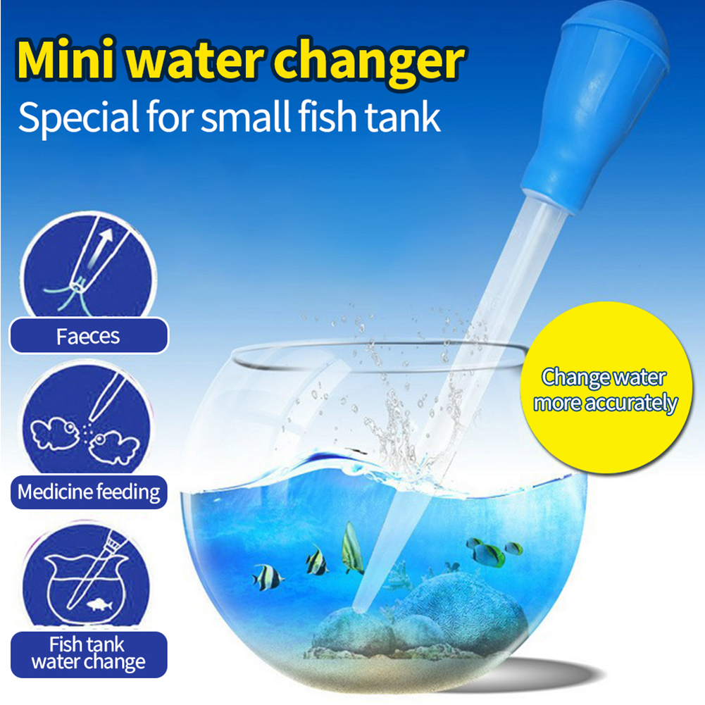 28/43CM 30/50ML Pipette Fish Tank Siphon Pump Water Changer Aquarium Pipette BBQ Tool Supply Tube Aquarium Clean Tool
