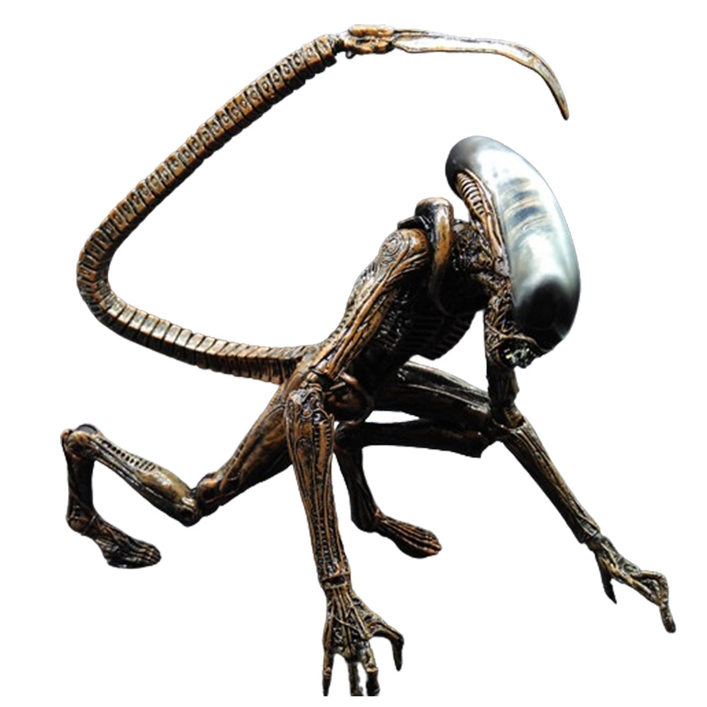 Alien Dog Battle Iron Blood Warrior Handmade Model Mother Queen Movie Peripheral Toys Mobile Doll Car Ornament