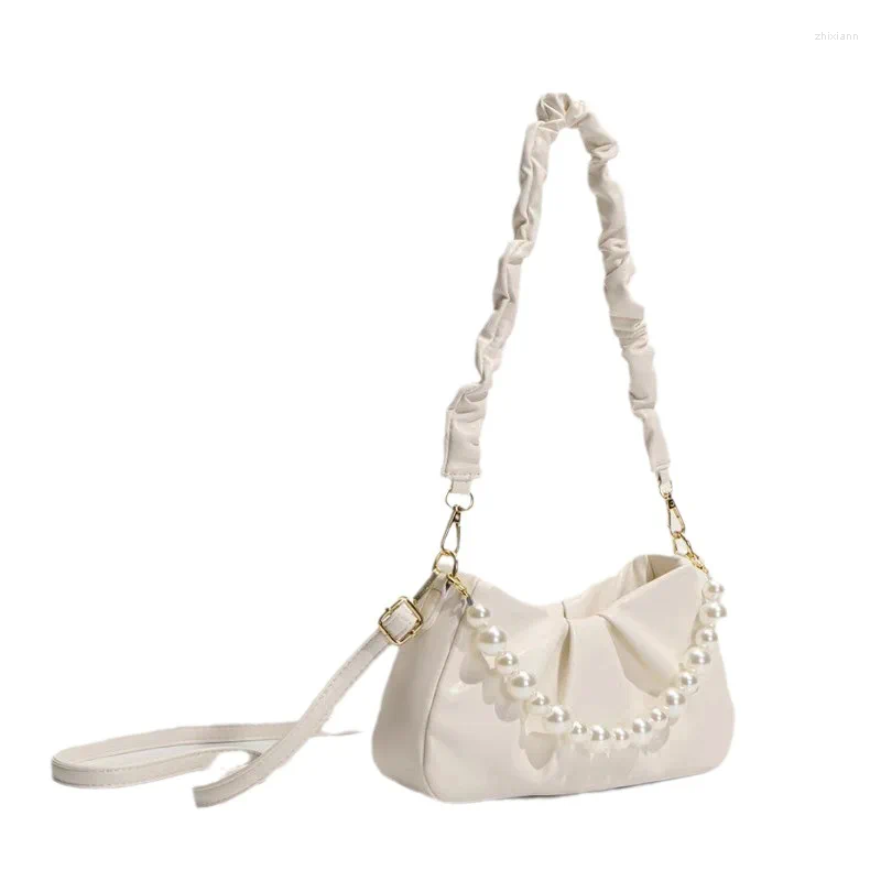 2025 NEW Shoulder Bags Niche Design Bag Female Foreign Style Crossbody Single Armpit Cloud zhanyishengli
