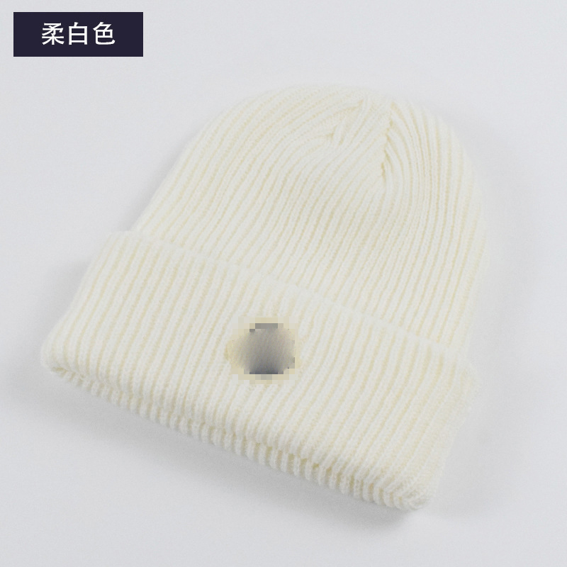 Beanie/Skull Caps Factory wholesale foreign trade mens and womens knitted cold hat acrylic pullover hat thickened and lengthened warm wool hat in winter