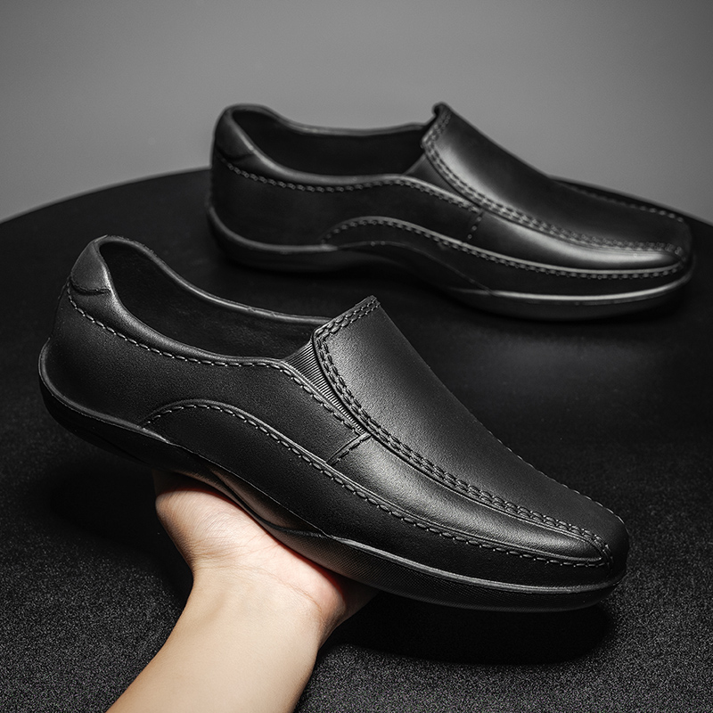 Men's EVA Kitchen Safety Working Shoes Non-Slip Waterproof Oil-proof Work Cook Shoes Chef Shoes Chef Master Hotel Restaurant