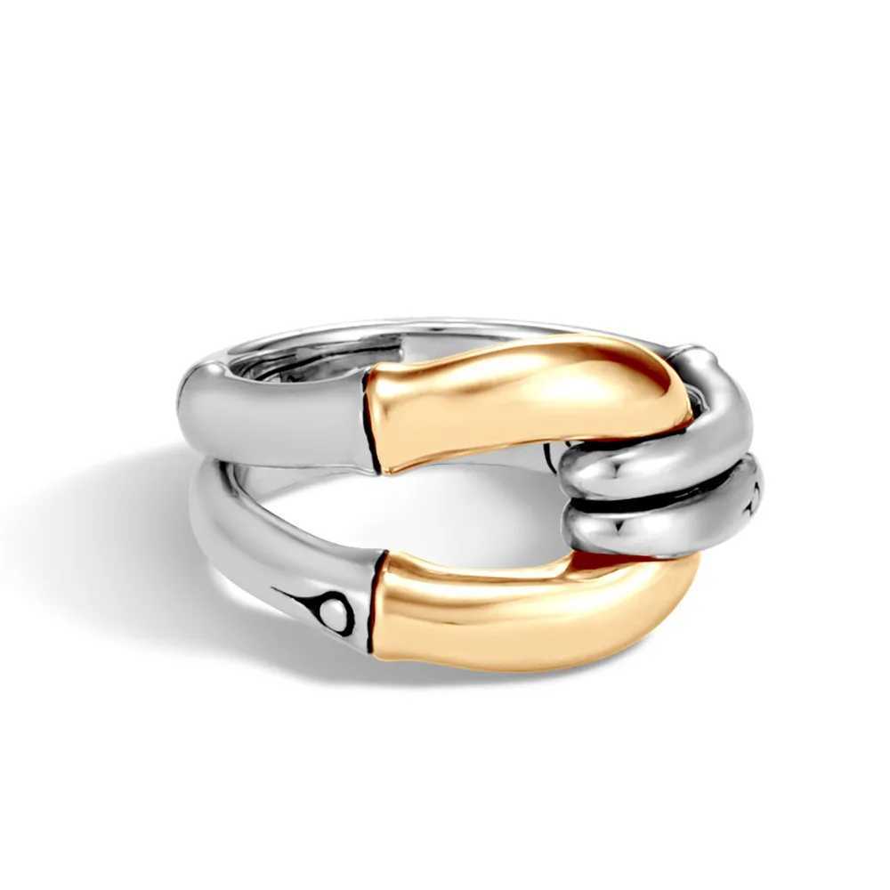 Retro style womens gold ring retro punk small wedding band party womens engagement ring W240829