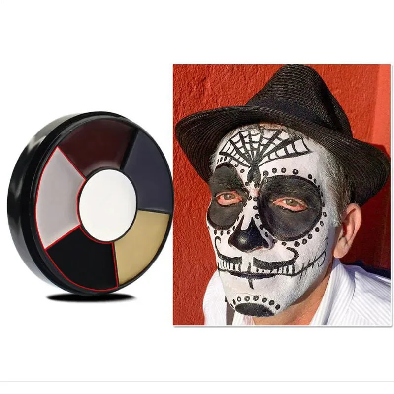 SFX Makeup 6-Color and Body Painting Stage Special Effects Halloween Party Fancy Costume Children Role Playing Makeup Children and Adults 240829