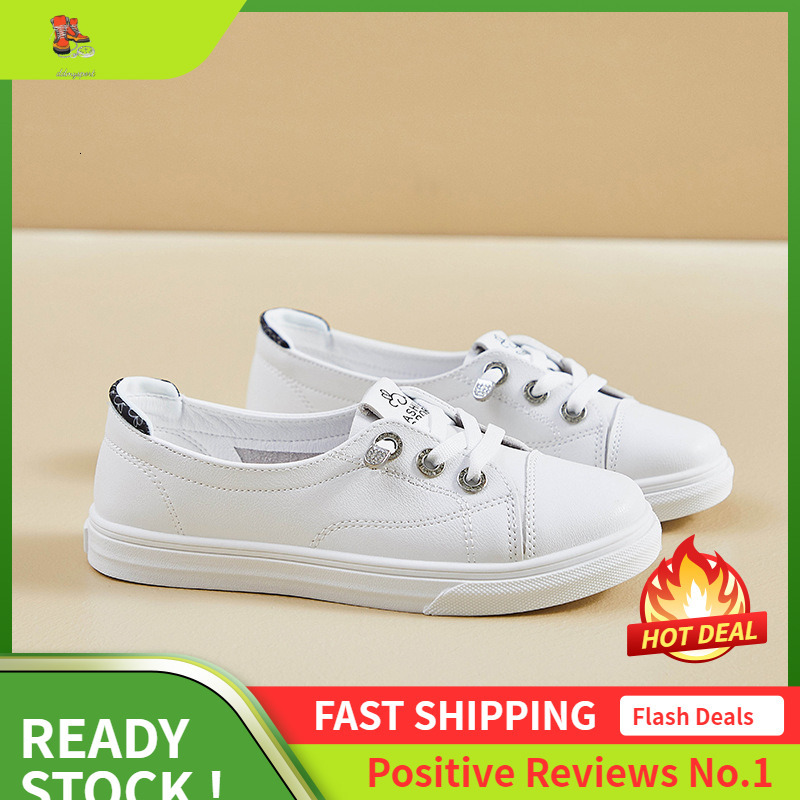Ddmysports Summer One Step White New Korean Edition Ins Female Students Breathable Board Casual Shoes Street Shot A OUTDOOR