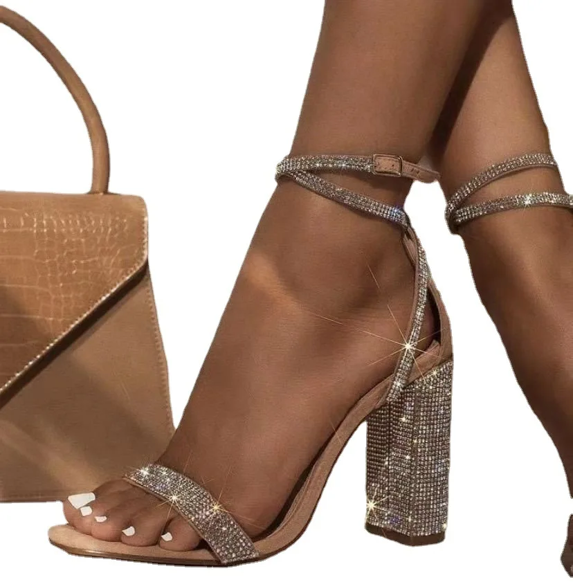 2025 NEW Women Heel Rhie Sexy Transparent High Heels Sandals Female New Summer Party Dress Shoes Ladies Pumps Plus Size ff s
