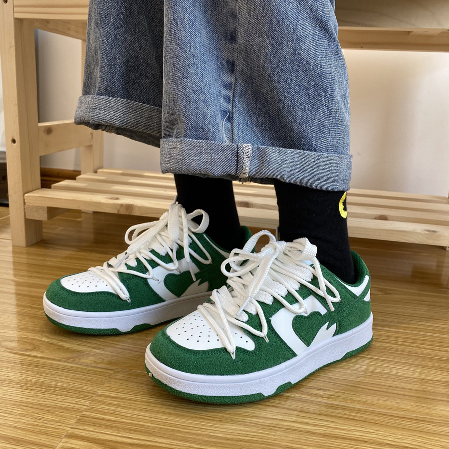 Comemore Women's Fashion Sneakers Girl Trend New Green Flat Casual Sports Designer Running Shoes Woman Spring Tennis Women