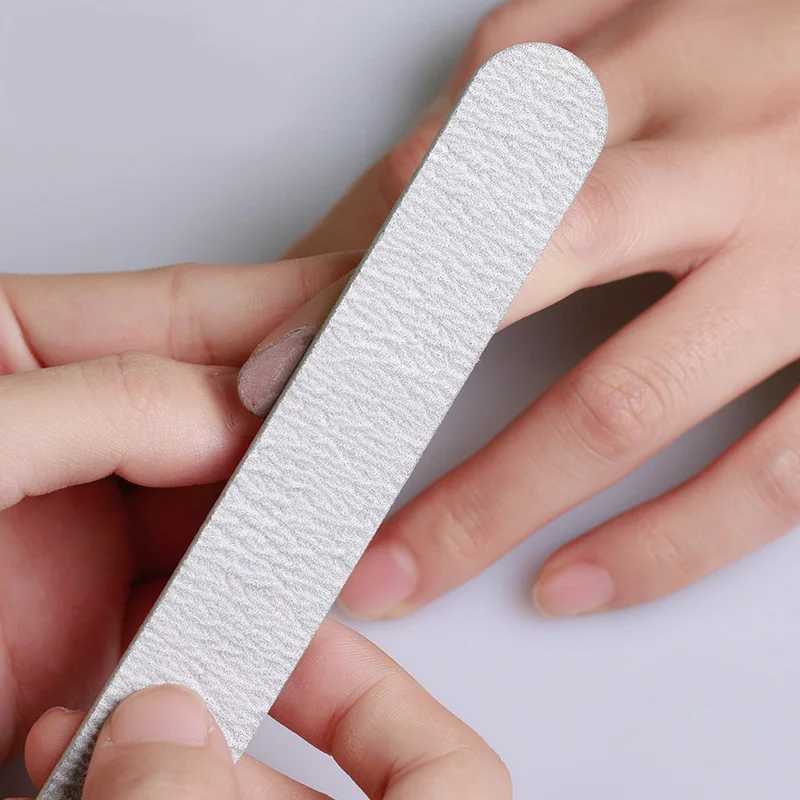 5/10 pieces of professional nail file double-sided buffering nail accessories used for processing nail sanding and polishing tools lime A Ongle W24082