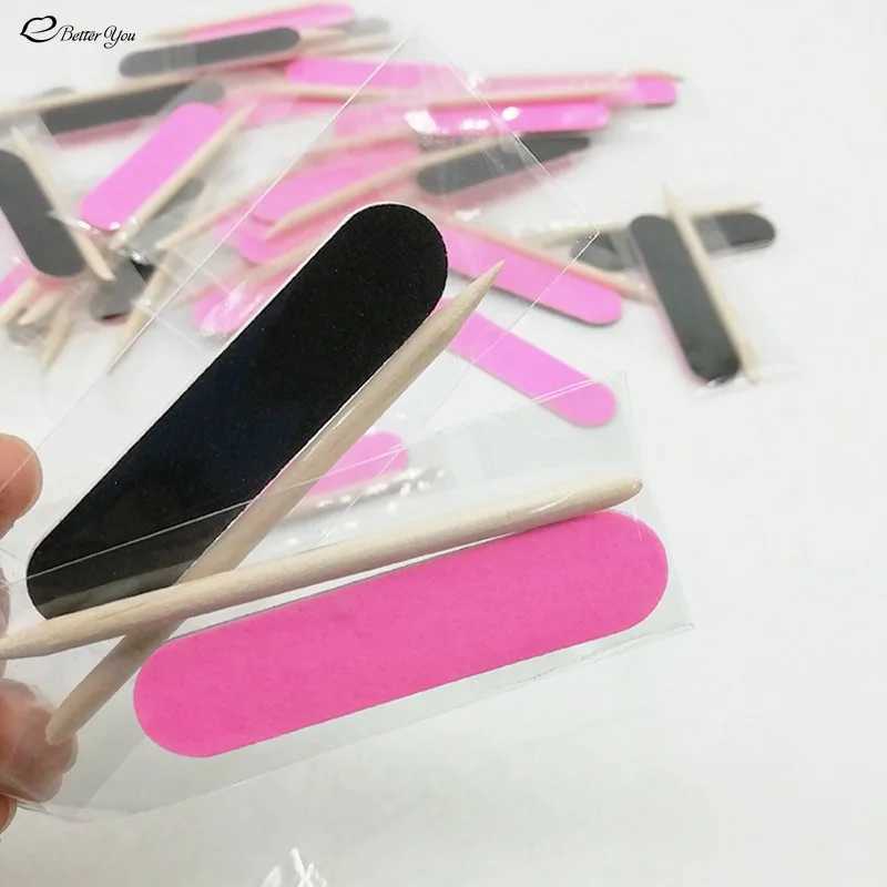 1 disposable nail cleaning and care kit mini nail file holder nail art tool portable nail file accessory handmade item W240829
