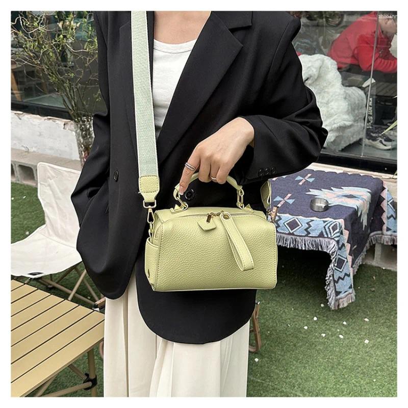 Shoulder Bags Bag PU Leather Texture Handbag Trendy Design Fashion Casual Square Crossbody Daily Commute Phone Purse Storage zhanyishengli