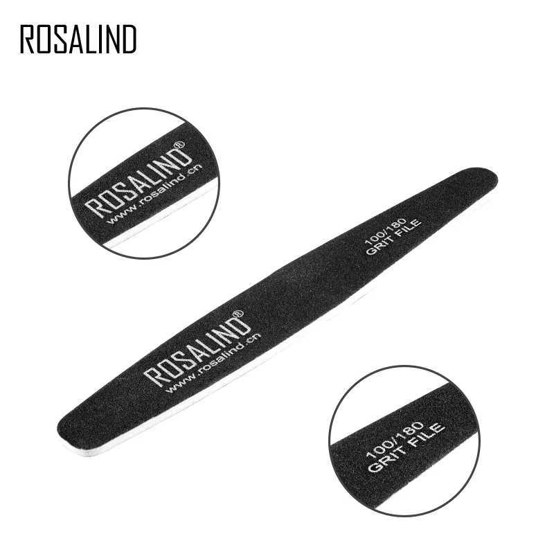 ROSALIND Nail File Nail Buffer Washable Matte Polishing Buffer Foot Therapy Nail Art Tool 1 piece W240829