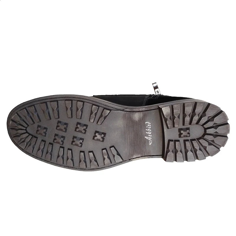 VRYHEID High Quality Men Boots Genuine Leather Autumn Winter High Top Shoes Business Casual British Ankle Boots Big Size 7.5-13 240819