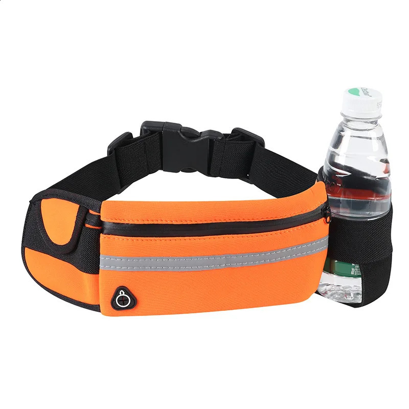 Waterproof running waist bag sports jogging outdoor mobile phone holder belt female male fitness cycling accessories 240830Z