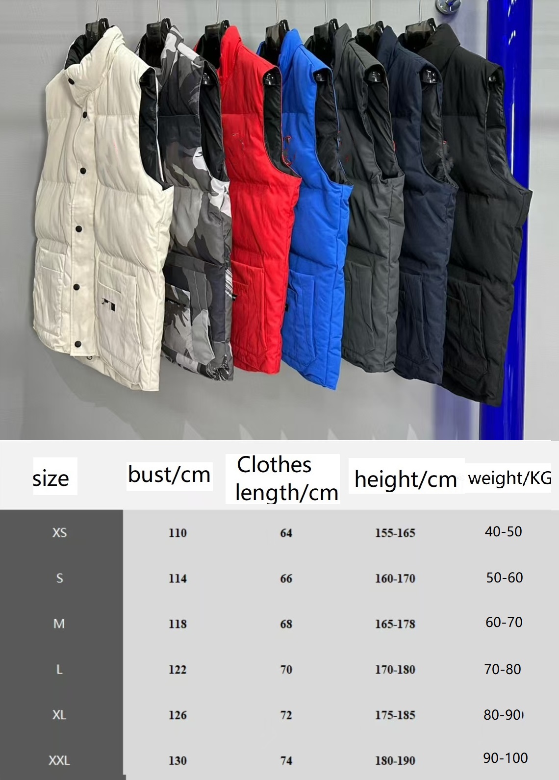 Mens Down Jackets Designer Waterproof Puffer Winter Mans Blue Vest Coat Womens Outdoor Windbreaker Parka Couple Warm Outerwear Black Chaqueta Jacket ZHA04