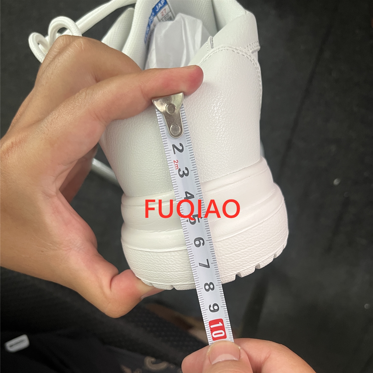 Lift Sneakers Man Elevator Shoes Height Increase Insole 8cm White Black Taller Shoes Men Leisure Fashion Sports Plus Size 36-44