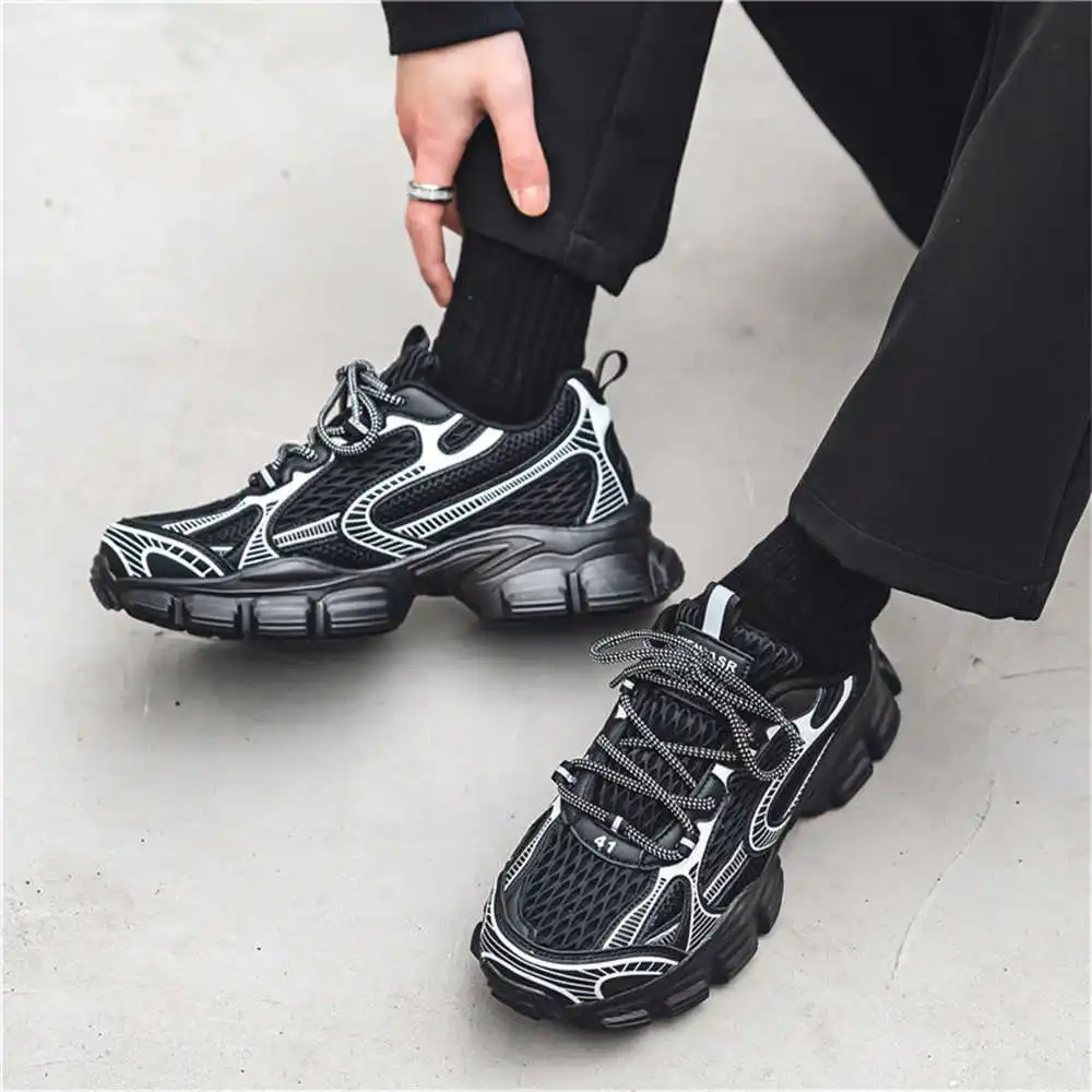 Round Tip Breathable Mens Sneakers Size 48 Vulcanize Sport Red Sport Shoes Best Fashionable Scarp Special Offers Flatas