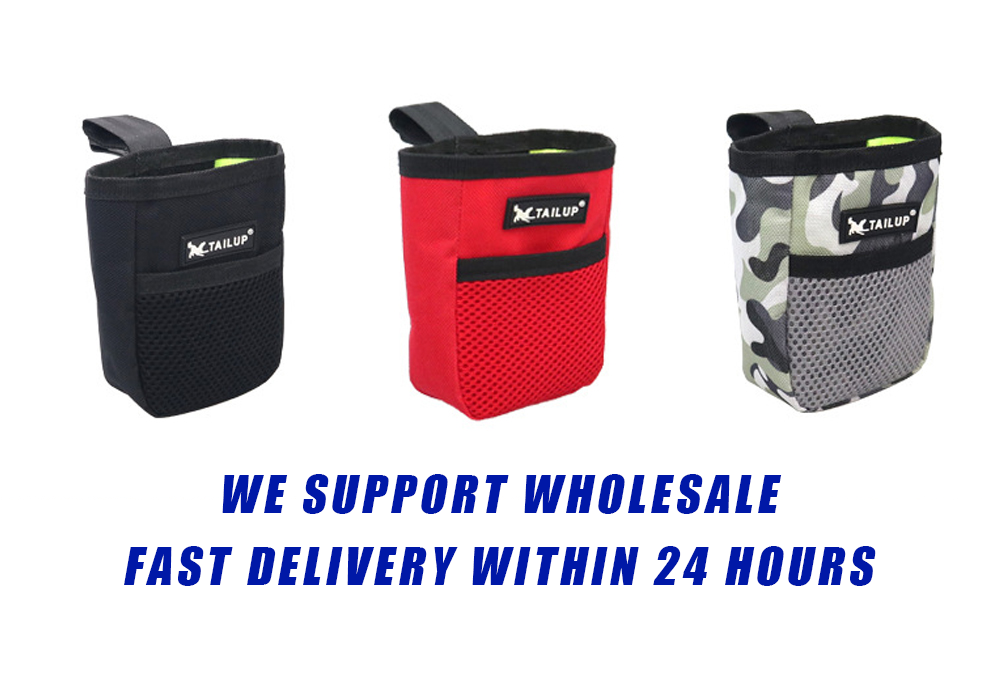 Outdoor Portable Training Dog Snack Bag Pet Supplies Strong Wear Resistance Large Capacity Puppy Products Waist Bag Durable