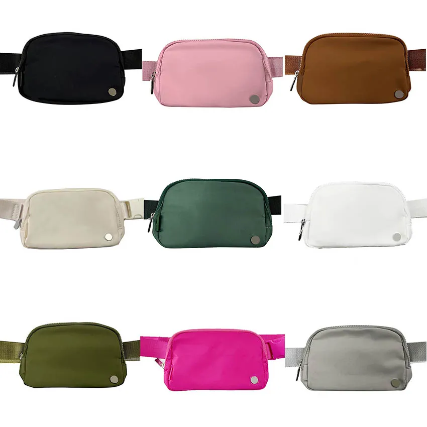 Designer Pack Fashionable yoga nylon mens belt bum bag sport womens Crossbody Shoulder fanny pack portable Waist bumbags New upgrade chest L and L Cap