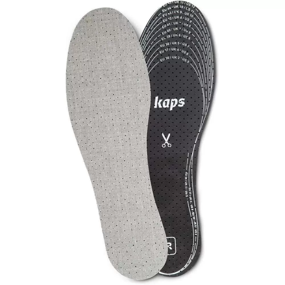 6 Pair Pack Anti Insoles Set with Odor Eating Charcoal, Shoe Inserts, Kaps Odour Stop 79I8#