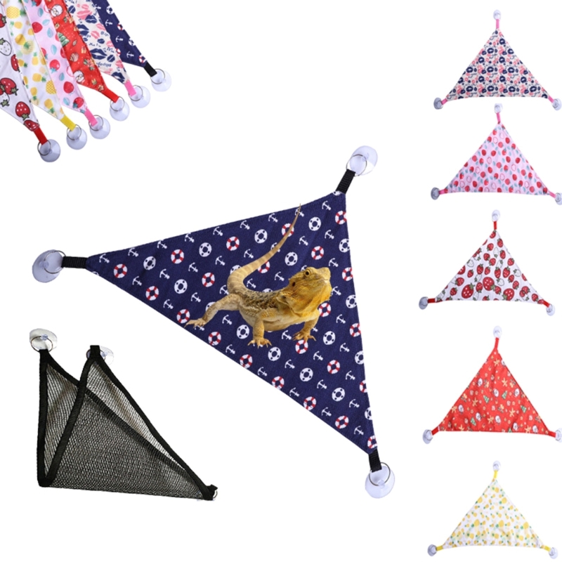 Hammock Suitable for Iguanas, Anoles, Geckos, Snake Lizards Hanging- Bed House 30cm/33cm