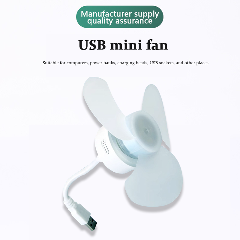 Mini Portable USB Fan, Plug-and-Play for a Cool Summer