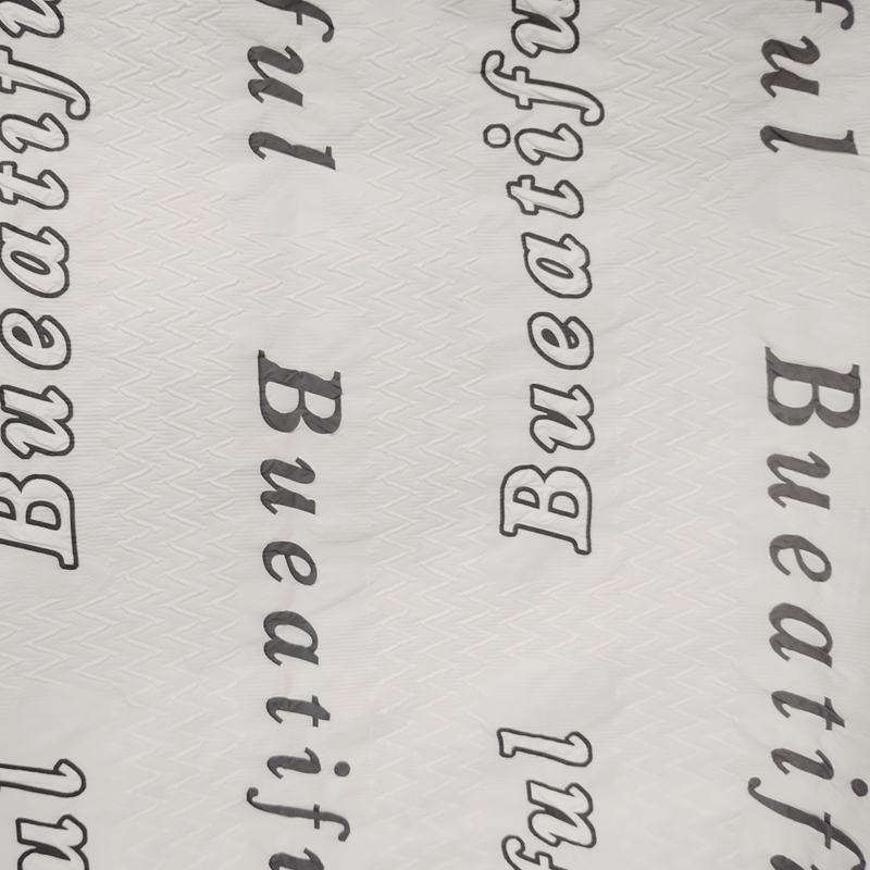 Clothing fabric Polyester salt-shrink fabric printed fabric factory direct supply