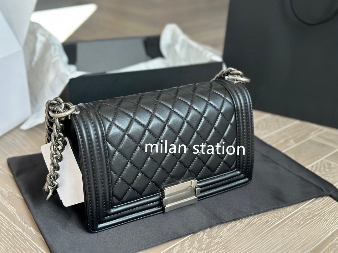 Mirror Quality Luxury Designer Bag crossbody bags luxury shoulder bag caviar leather Quilted Bags flap handbag women chain clutch purse Totes