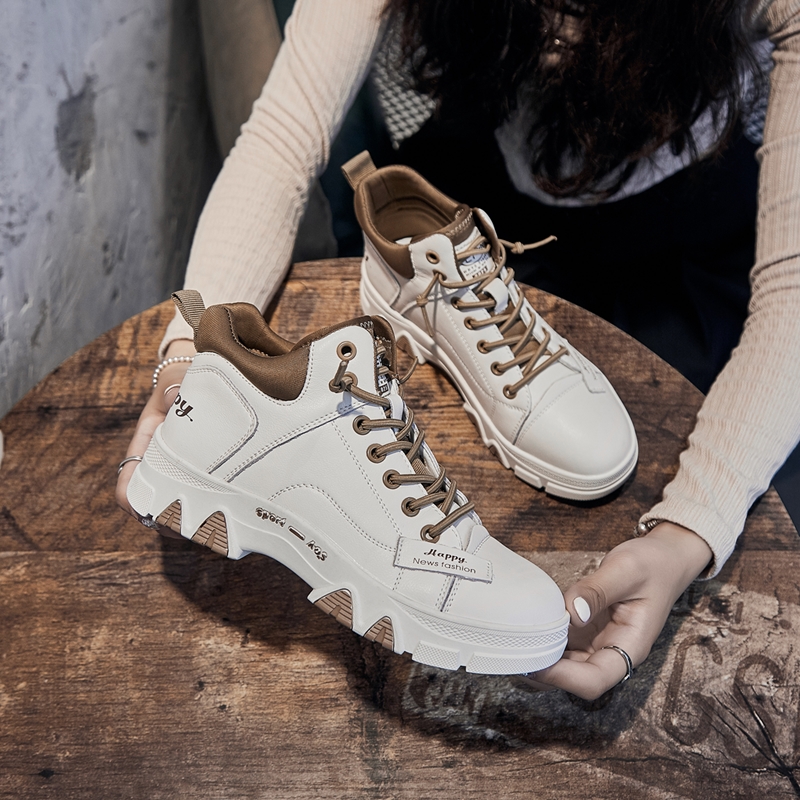 AIYUQI Sneakers Boots For Women Winter 2024 New Casual Women's Short Boots Fur Non-slip Women's Ankle Boots