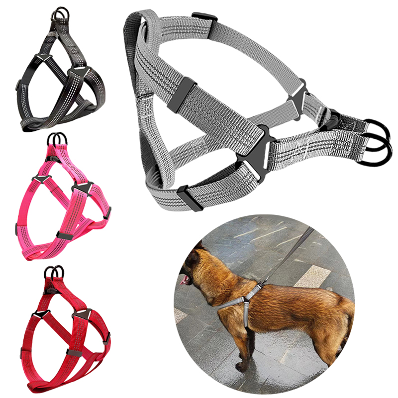 Harness for Small Large Dogs Vest Reflective Puppy Chest Strap Outdoor Walking Pet Harnesses Chihuahua Labrador Dog Supplies