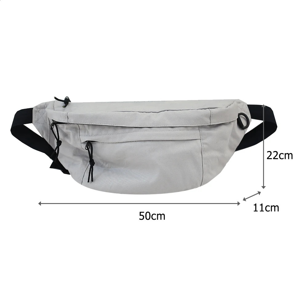Multifunctional Plus Size Storage Waist Bag Fanny Pack Big Blet Chest Cycling Large Gym Banana for Men Women 240830