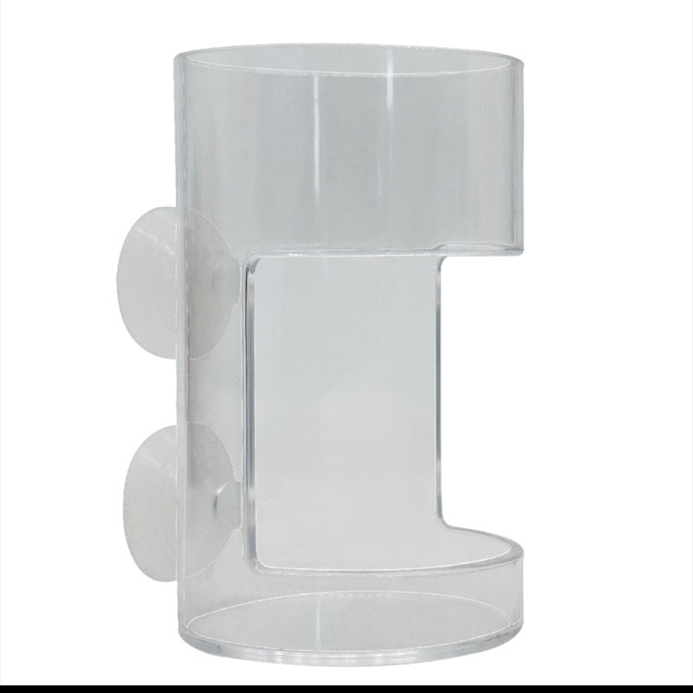 Fish Feeder Fish Feeding Floating Food Dish Food Protection Cover Tray Feeder Aquarium Fish Tank Feeding Ring With Suction Cup