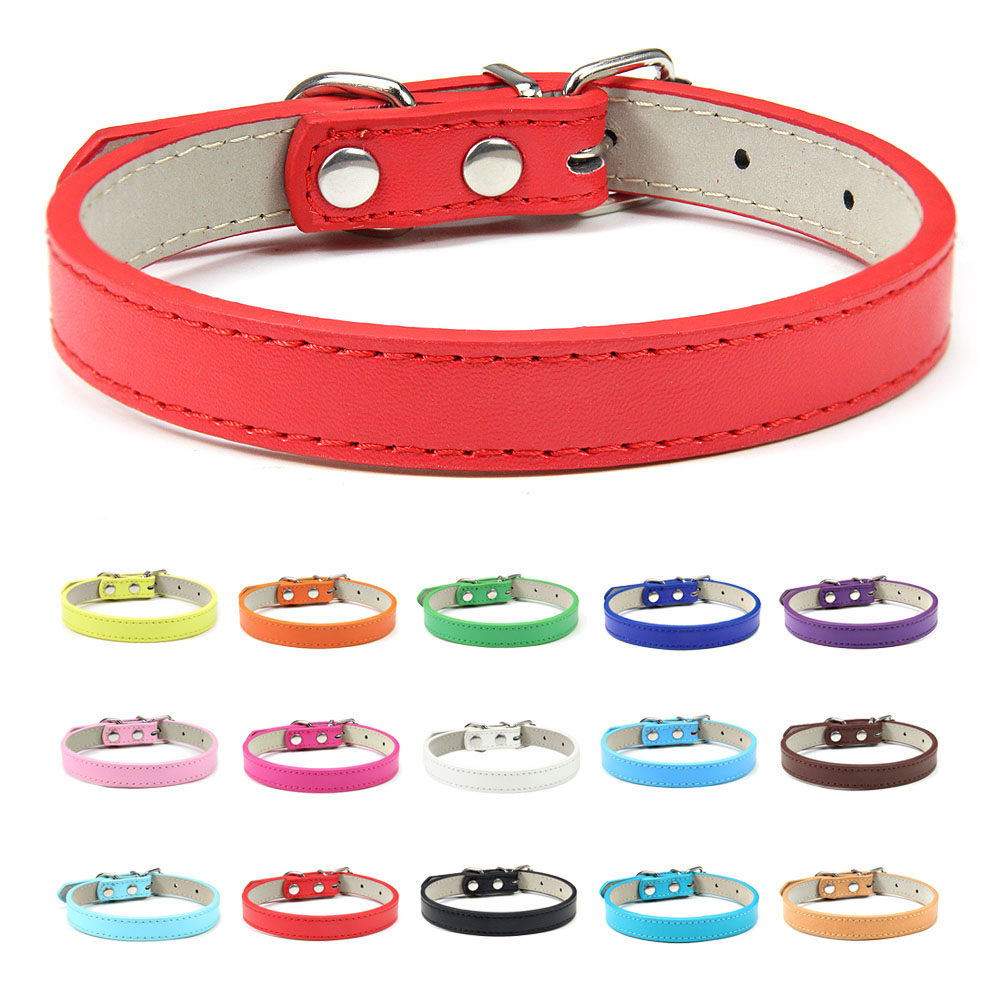 halloween pet Stylish PU Leather Collar for Pets - Suitable for Small and Medium Canines and Felines
