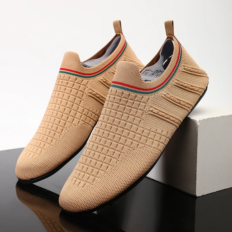YRZL Men Soft Driving Moccasins High Quality Flats Male Walking Breathable Mesh Casual Loafers Summer Mens Shoes 4 f2a3f
