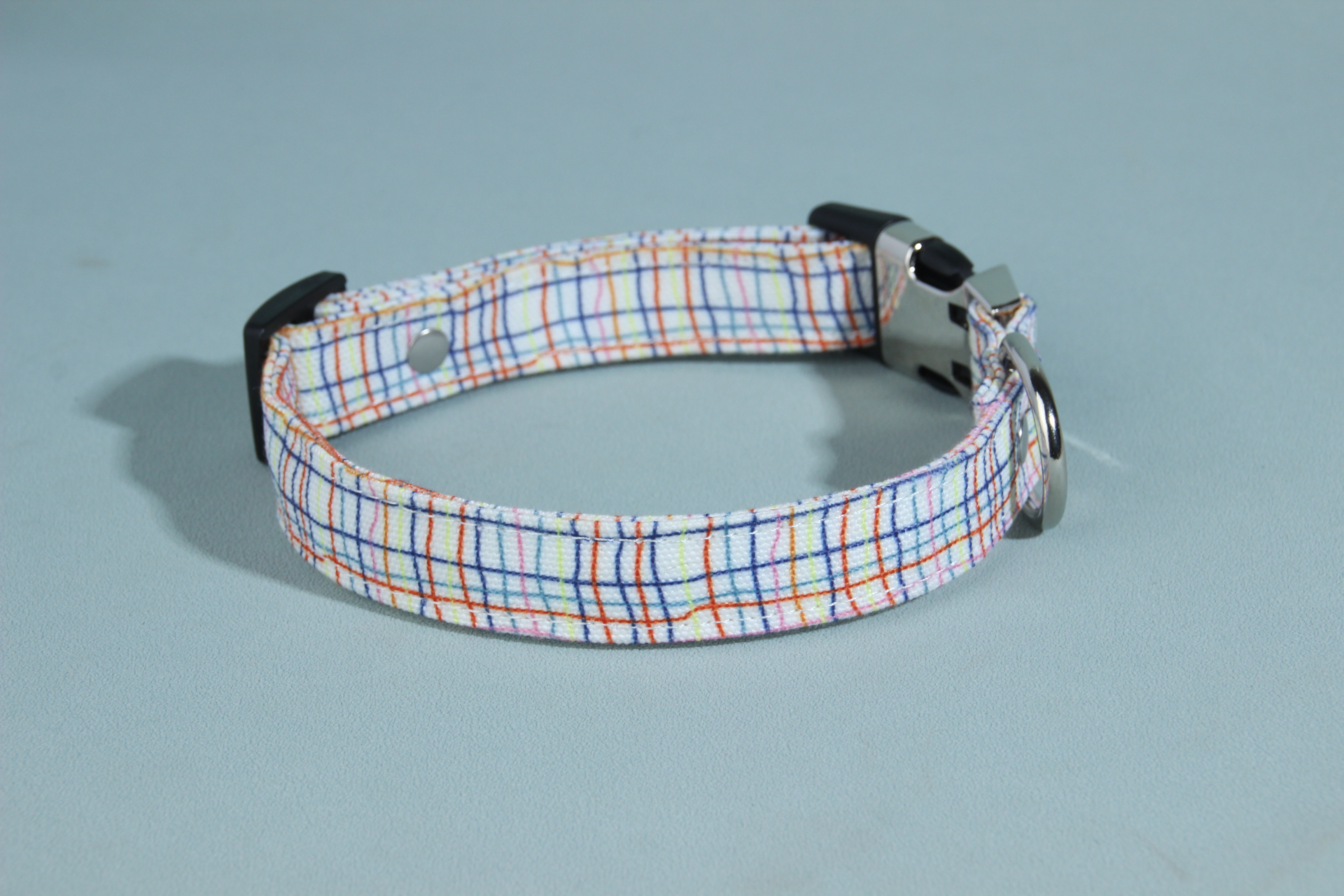 halloween pet Lattice-style polyester wheel material buckle collar traction rope