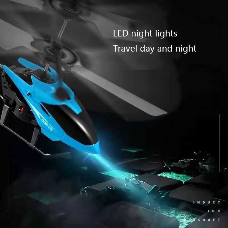 Mini drone flying helicopter infrared sensing drone childrens toy airplane remote control toy boy gift practical joke toy W240830