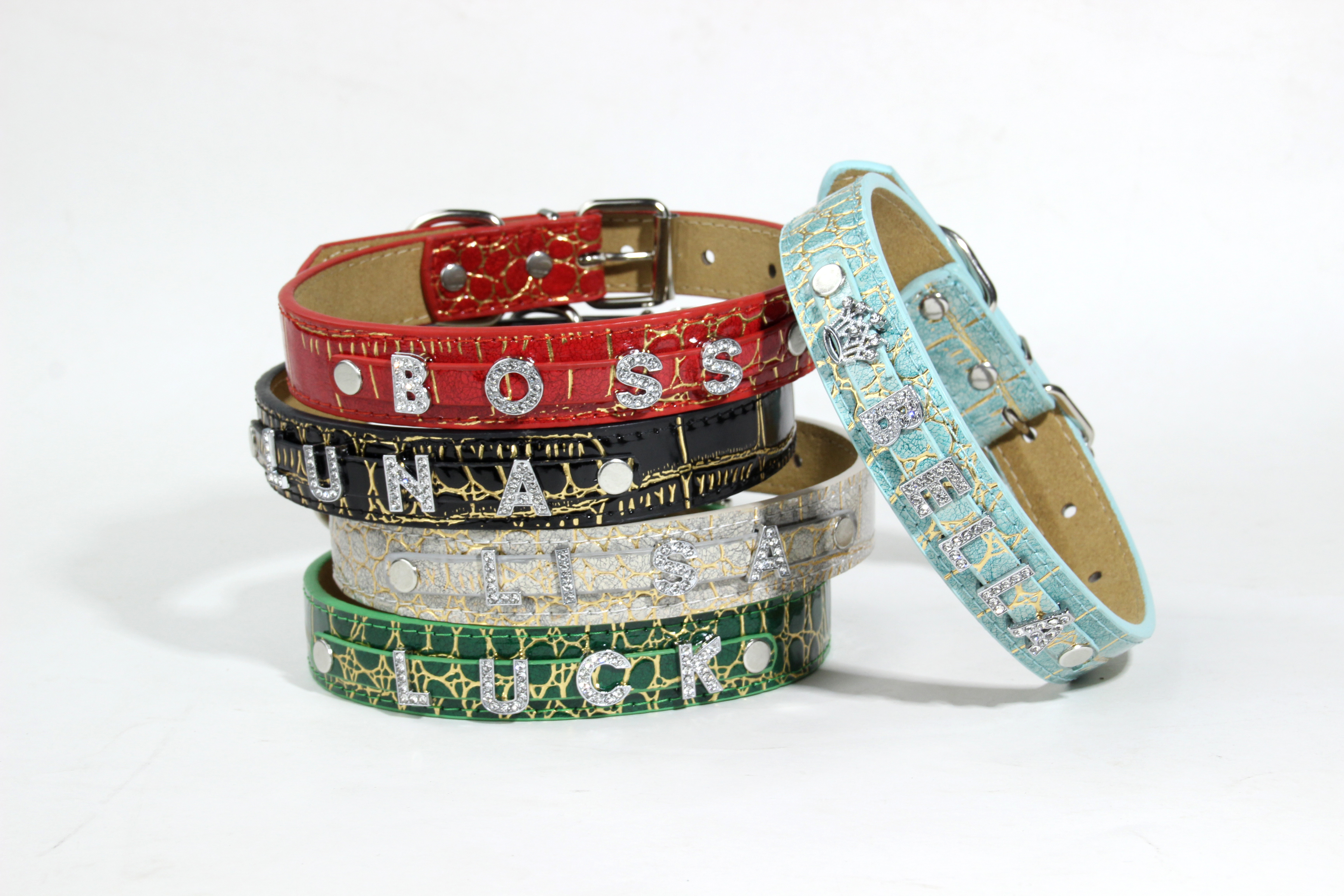 halloween 2024 Pet collar accessories Pet cat collar PU leather collar small and medium-sized dog collar wholesale