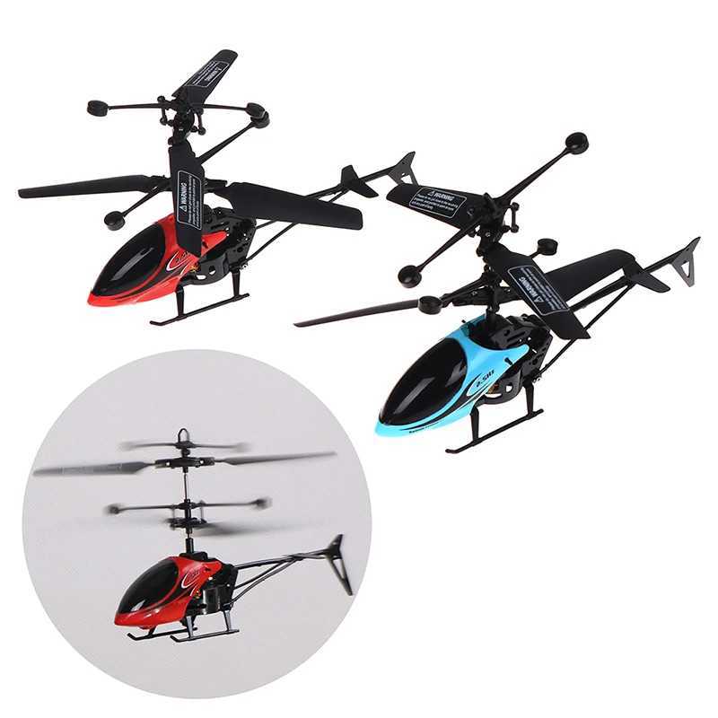 RC helicopter mini drone with gyroscope anti-collision Rc airplane toy suitable for children W240830 Free shipping