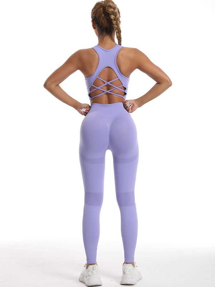 Womens sportswear fitness yoga set sportswear sports bra+high waist and leg gym clothing seamless sportswear W250326