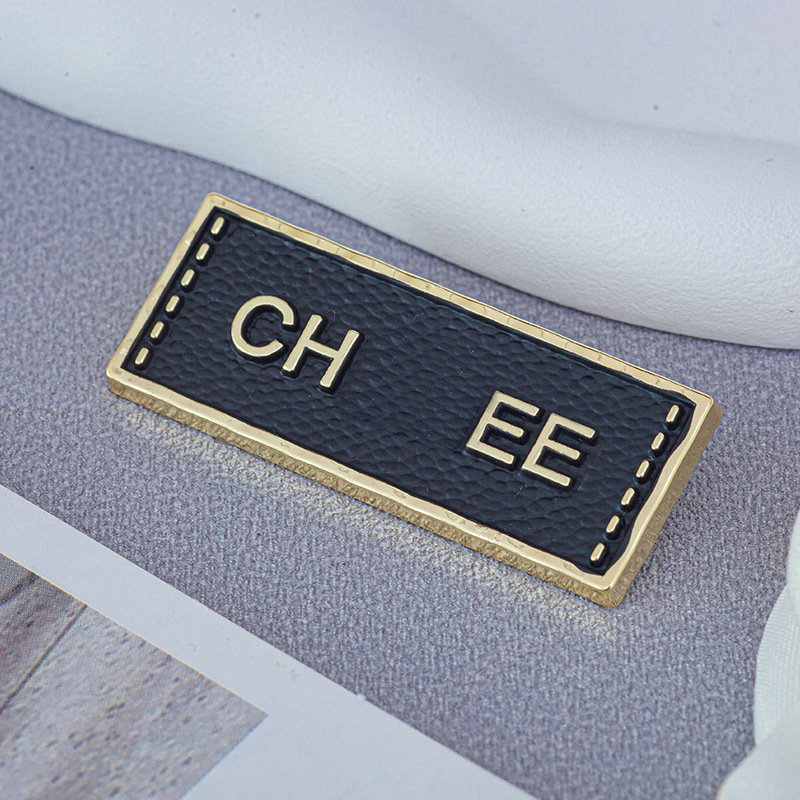 Brand Designer C Double Letter Brooches Women Men Couples Vintage Gold Plated Brooch Suit Pin Fashion Jewelry Accessories