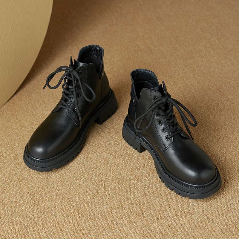 Biker AIYUQI Ladies 2024 New Anti-slip Women Ankle Non-slip Warm Autumn Winter Fashion Women's Boots ae77 's