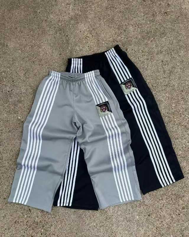 Men's Pants New strt fashion brand clothing women sweatpants fashion ins Harajuku casual straight pants classic simple loose jogging pants Y24083