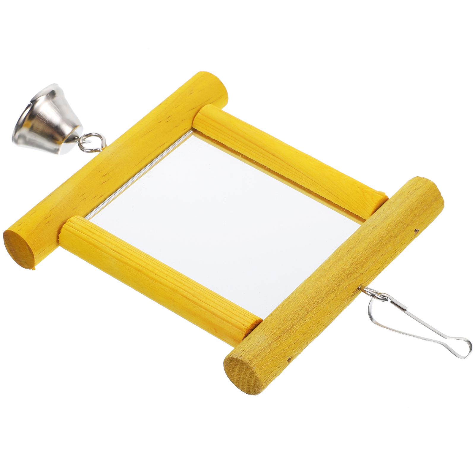 Parrot Mirror Toy Bird Molar Toys for Cockatiels Funny Parakeet Household Cage Parakeets