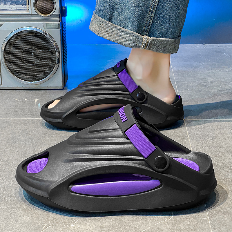New Men's Outdoor Sandals Slippers Beach Comfortable Soft Sole Slides Clogs Casual Shoes Men Beach Sandals Big Size 46 47 48 49