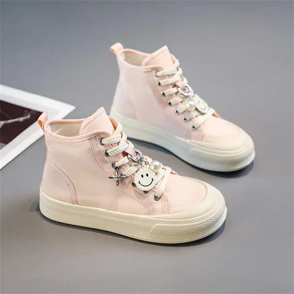 36-40 Round Nose Women's Shoes Boots Black Boots Ladies Woman Shoes Big Size 48 Sneakers Sport Wide Fit Nice Excercise